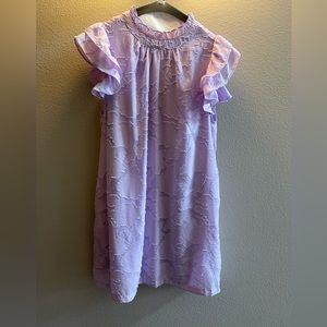 Jodifl Purple Flower Dress - Small